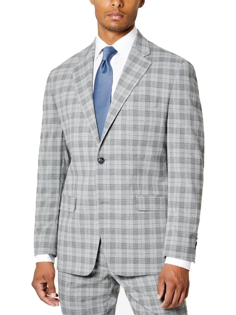 Sean John Msalisbury Mens Classic Fit Professional Two-Button Blazer