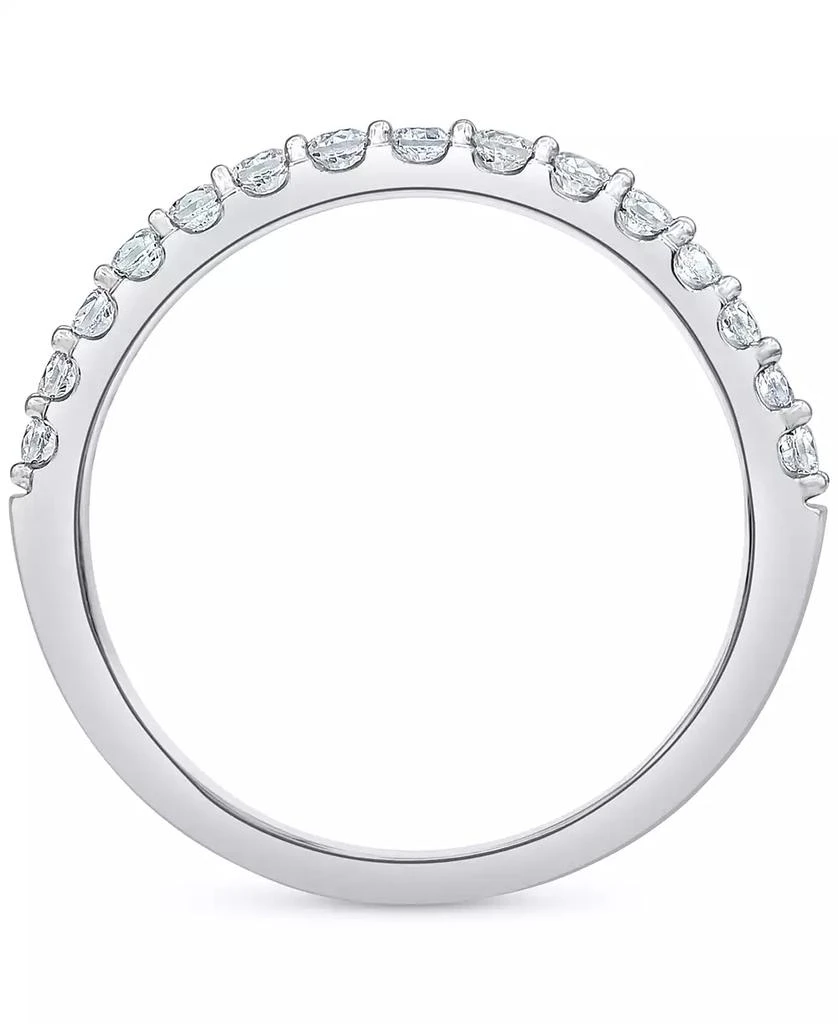 Macy
s Diamond Halo Three Piece Bridal Set (3 ct. t.w.) in 14k White Gold 9