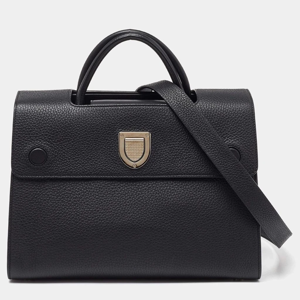 Dior Dior Black Leather Medium Diorever Bag 1