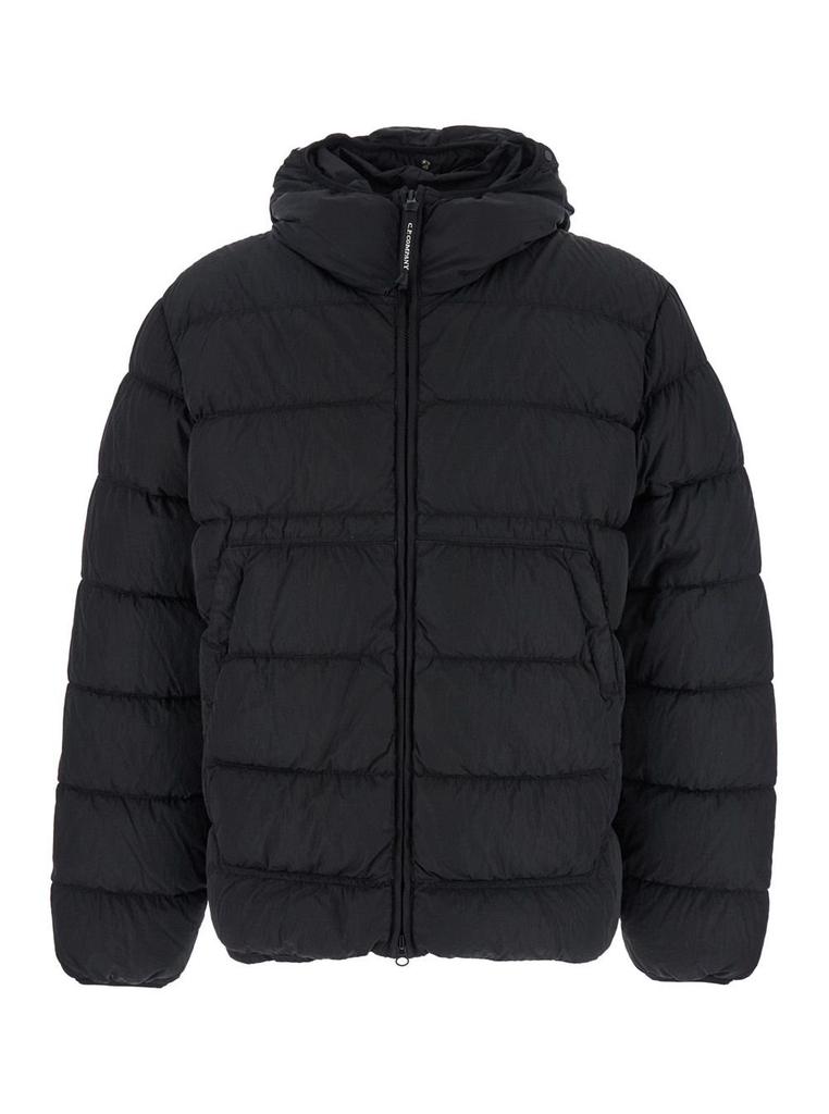 Shop C.P. Company Goggle Hood Down Jacket on Sale at BeyondStyle