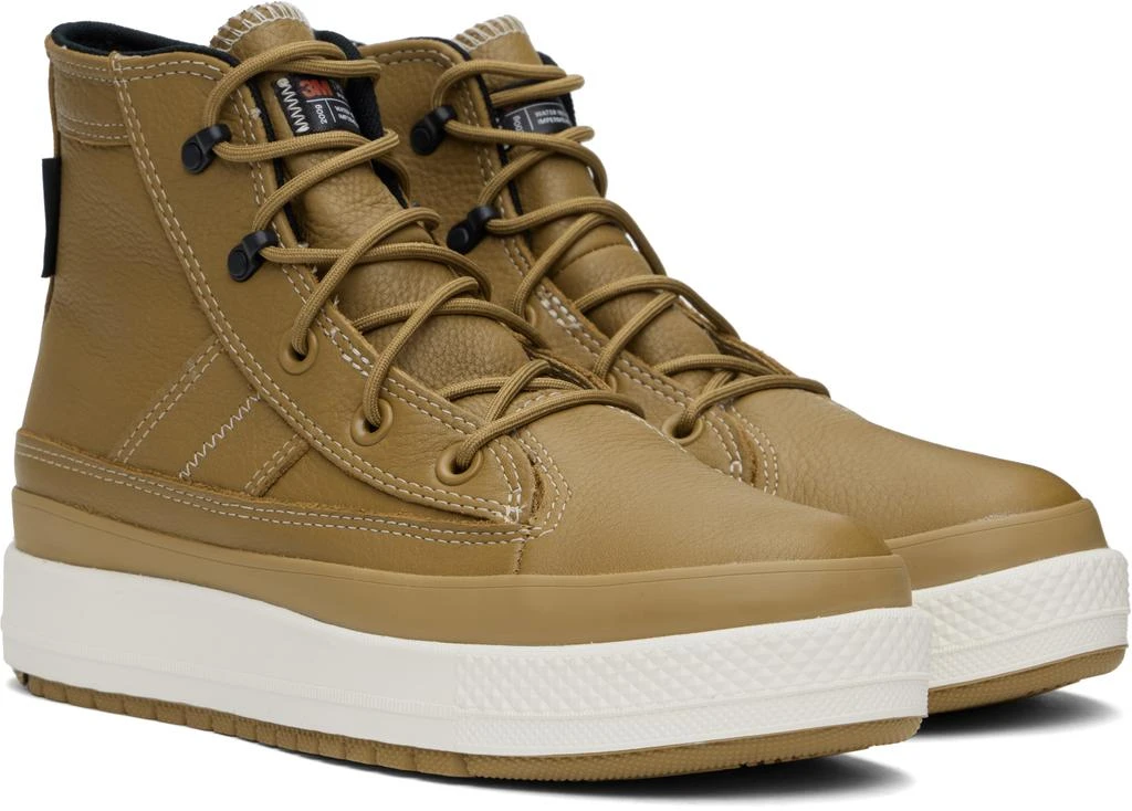 Converse Beige Chuck Taylor All Star Equip Waterproof Sneakers 4