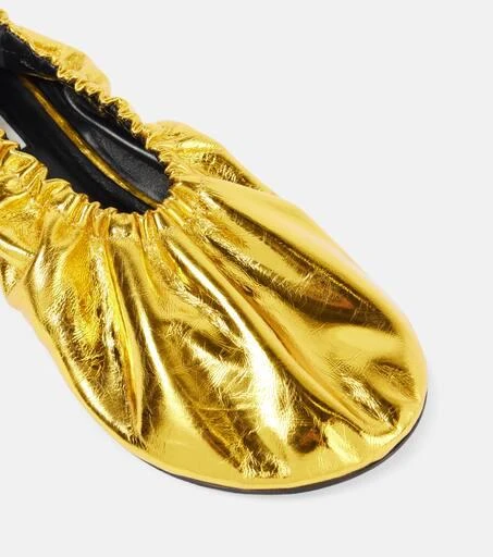 Jil Sander Leather ballet flats 5