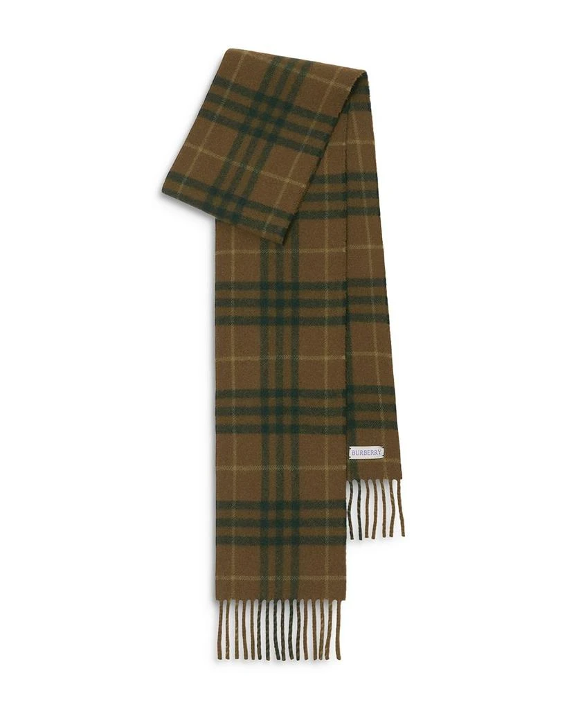 Burberry Narrow Check Cashmere Scarf 1