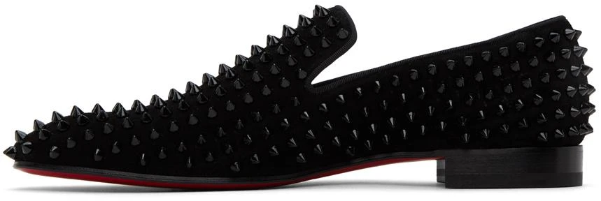 Christian Louboutin Black Dandelion Spikes Loafers 3