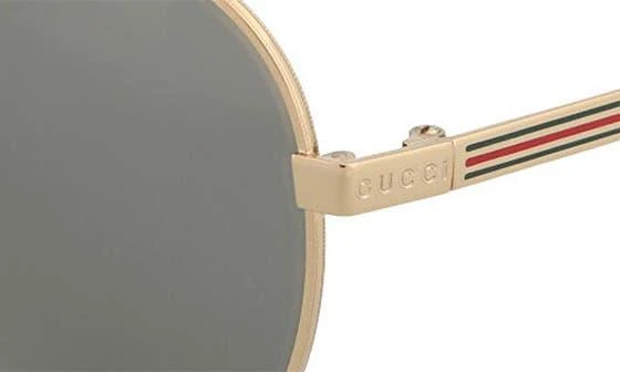 Gucci 61mm Aviator Sunglasses 4