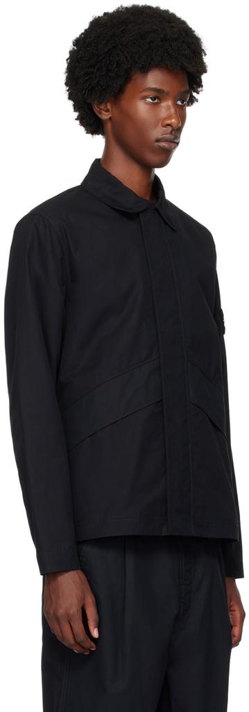 Stone Island Black Cotton Jacket