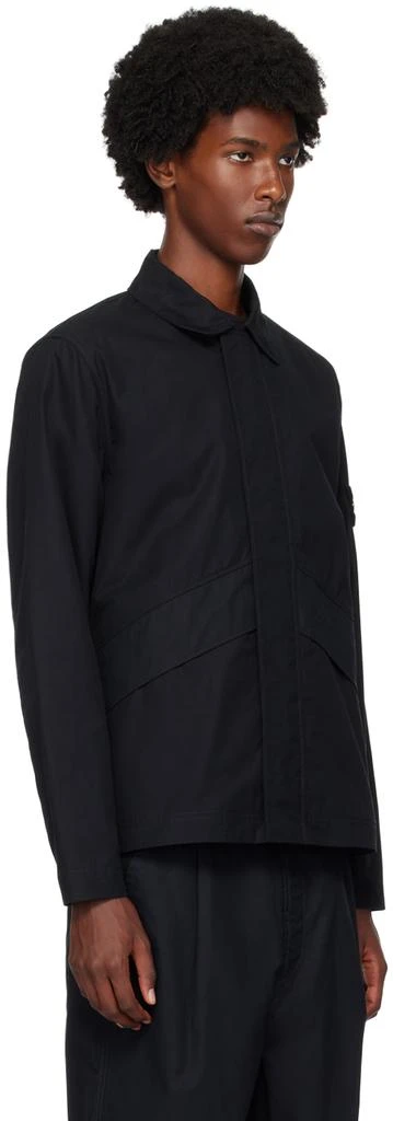 Stone Island Black Cotton Jacket 2