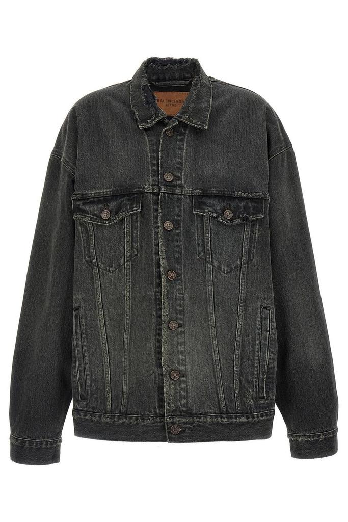 Balenciaga Balenciaga Used Effect Denim Jacket