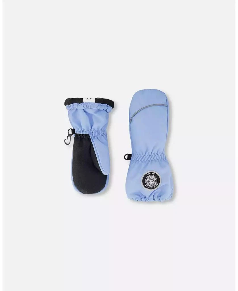 Deux par Deux Girl Winter Mittens Play Light Blue - Child