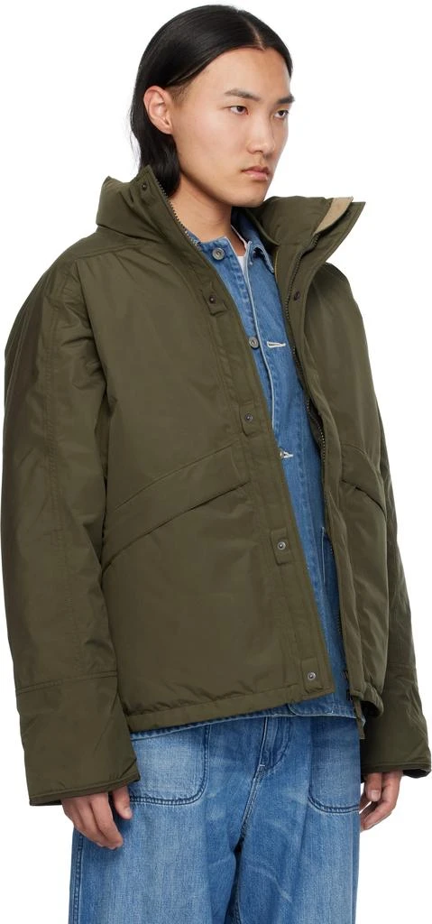 Nanamica Khaki GORE-TEX Short Down Jacket 2