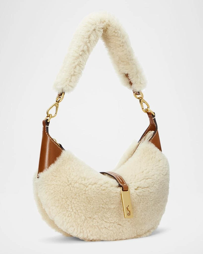 Ralph Lauren Polo ID Mini Shearling Shoulder Bag 7
