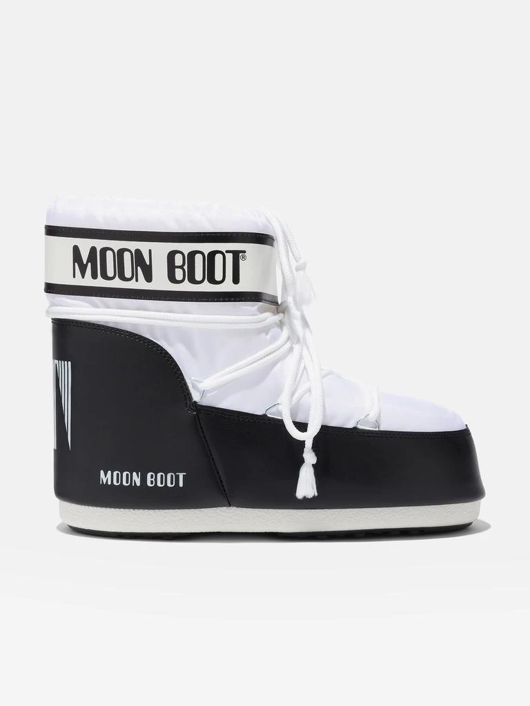 Moon Boot Moon Boot Kids Icon Low Boots in White