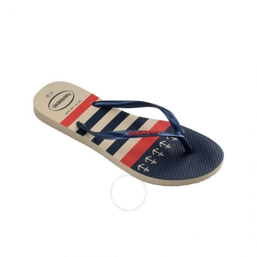 Havaianas Havaianas Nautical Slim Stripe Flip Flops, Brand Size 39/40 (US Size 9/10) 2