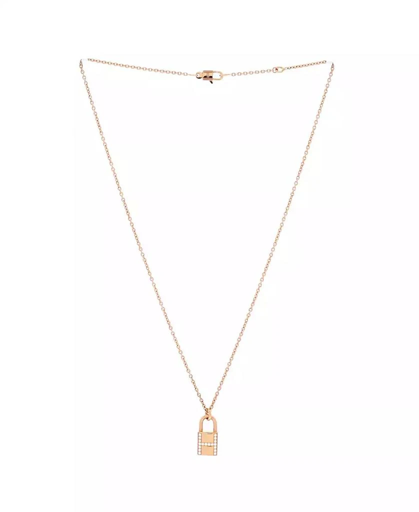 Pre-Owned HERMÉS Amulettes Cadenas Pendant Necklace 3