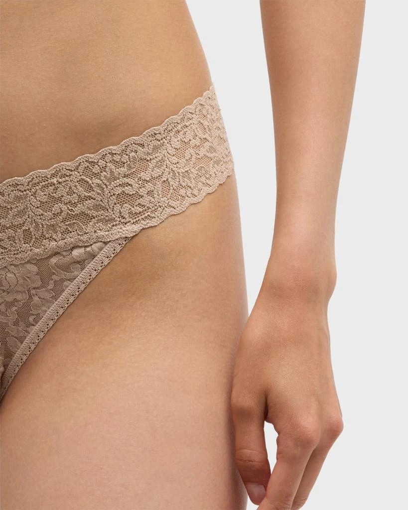 Hanky Panky Stretch Lace Traditional-Rise Thong 5