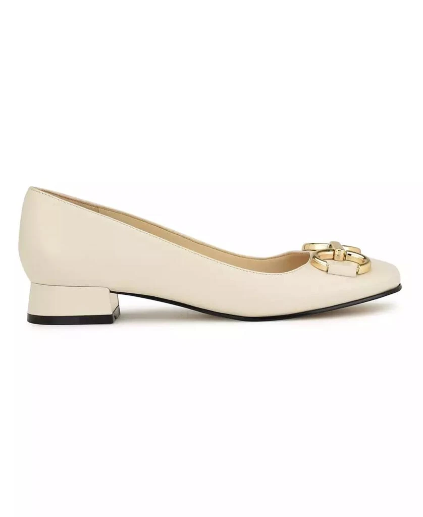 Nine West Women's Works Slip-On Square Toe Dress Pumps 2