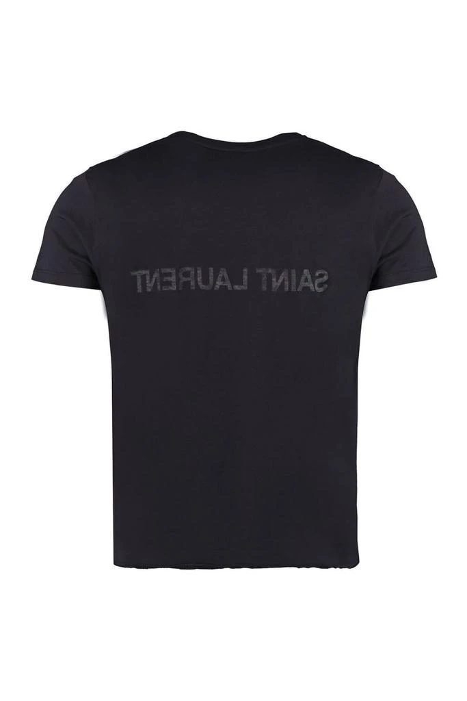 Yves Saint Laurent Saint Laurent Logo Cotton T-Shirt 2