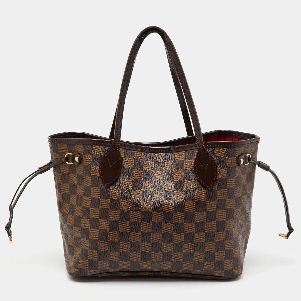 Louis Vuitton Louis Vuitton Damier Ebene Canvas Neverfull PM Bag 1