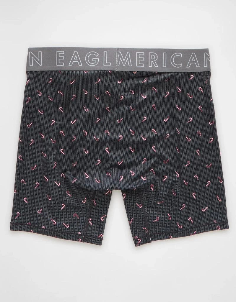 AE AEO Men's Tiny Candy Canes 6" Flex Boxer Brief 4