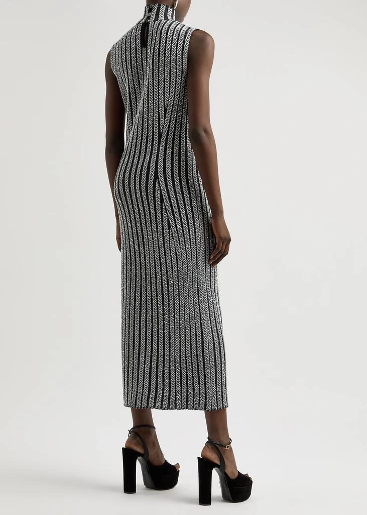 Missoni Striped sequin-embellished knitted midi dress 3