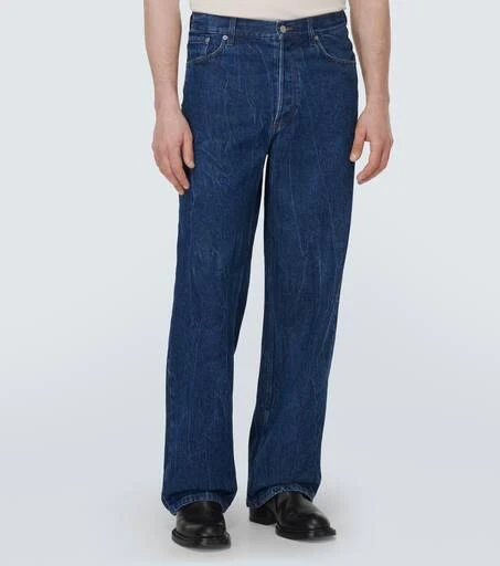 Dries Van Noten Marble-wash wide-leg jeans 3