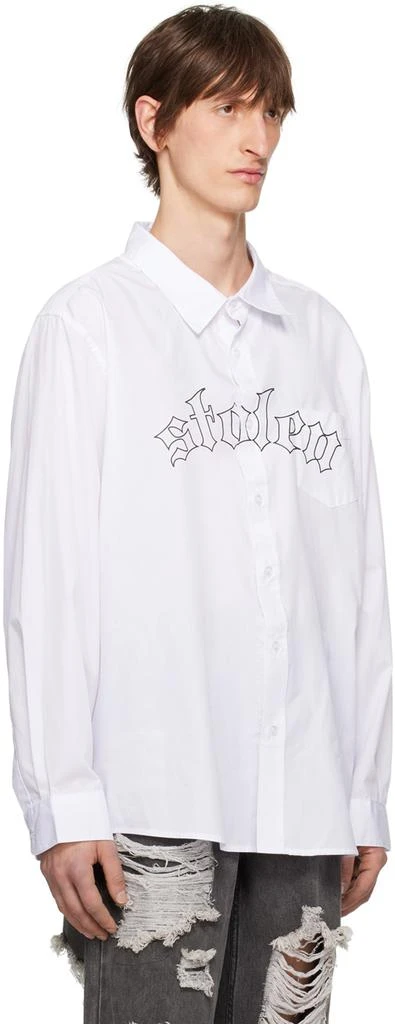 Stolen Girlfriends Club White Printed Shirt 2