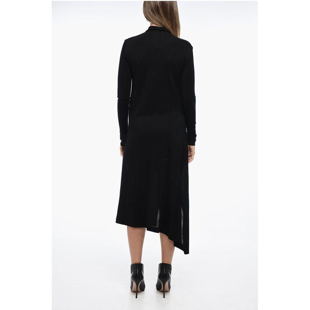 Diesel Wrapped D-WRIP Dress with Asymmetric Women's Hem