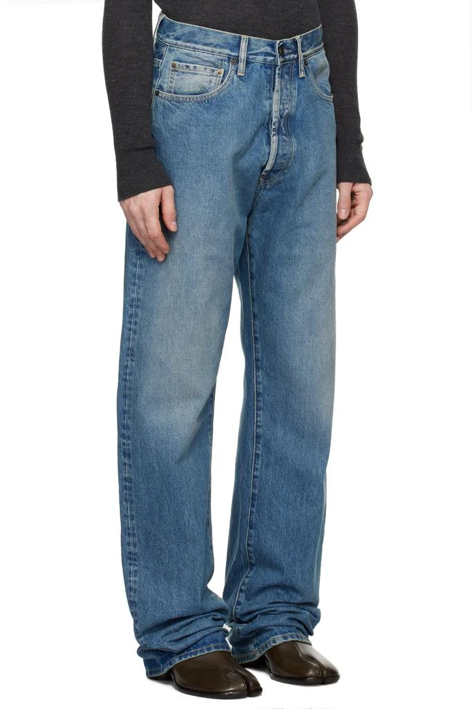 MAISON MARGIELA Blue 14 Oz Origin Jeans 2