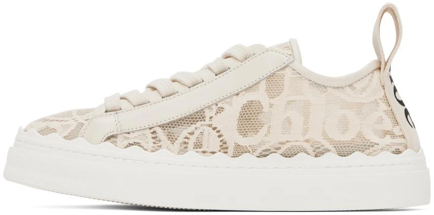 Chloé Beige Lauren Sneakers 3
