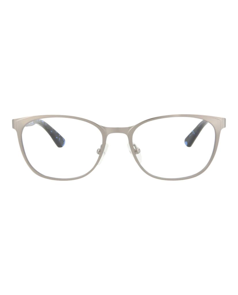 Alexander McQueen Square-Frame Metal Optical Frames