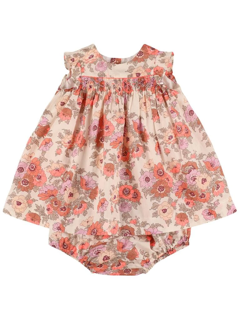 Bonpoint Cotton Blend Dress & Diaper Cover 1