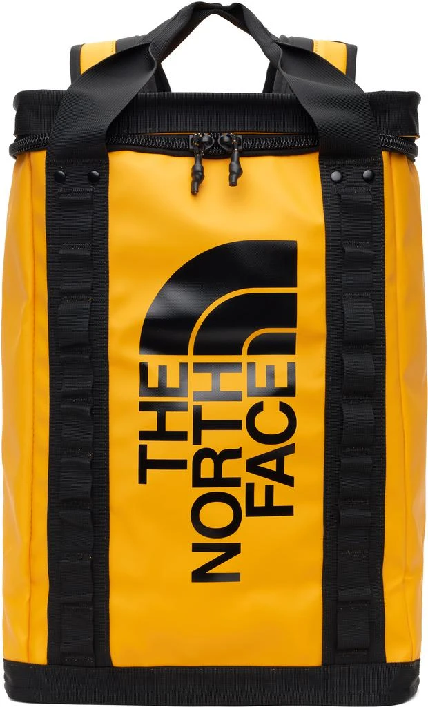 The North Face Yellow & Black Explore Fusebox L Backpack 1