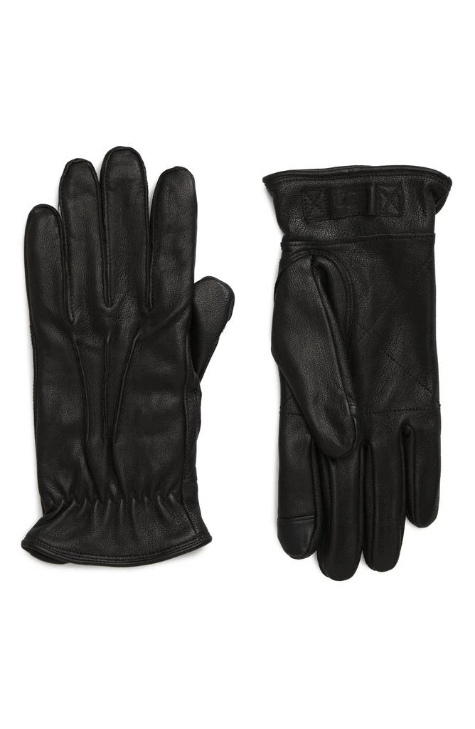UGG Three-Point Leather Tech Gloves 1