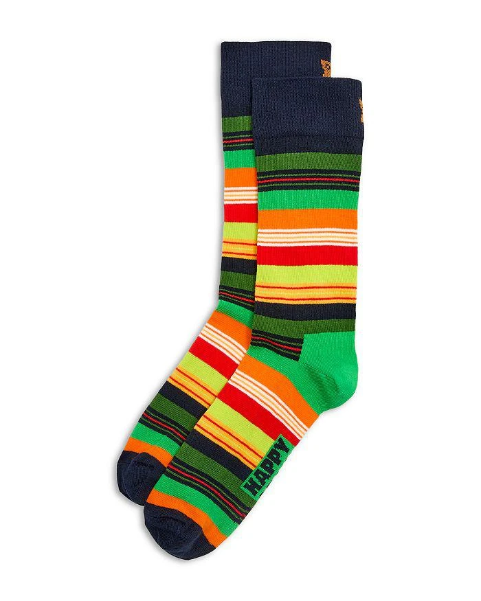 Happy Socks Stripe Crew Socks 1