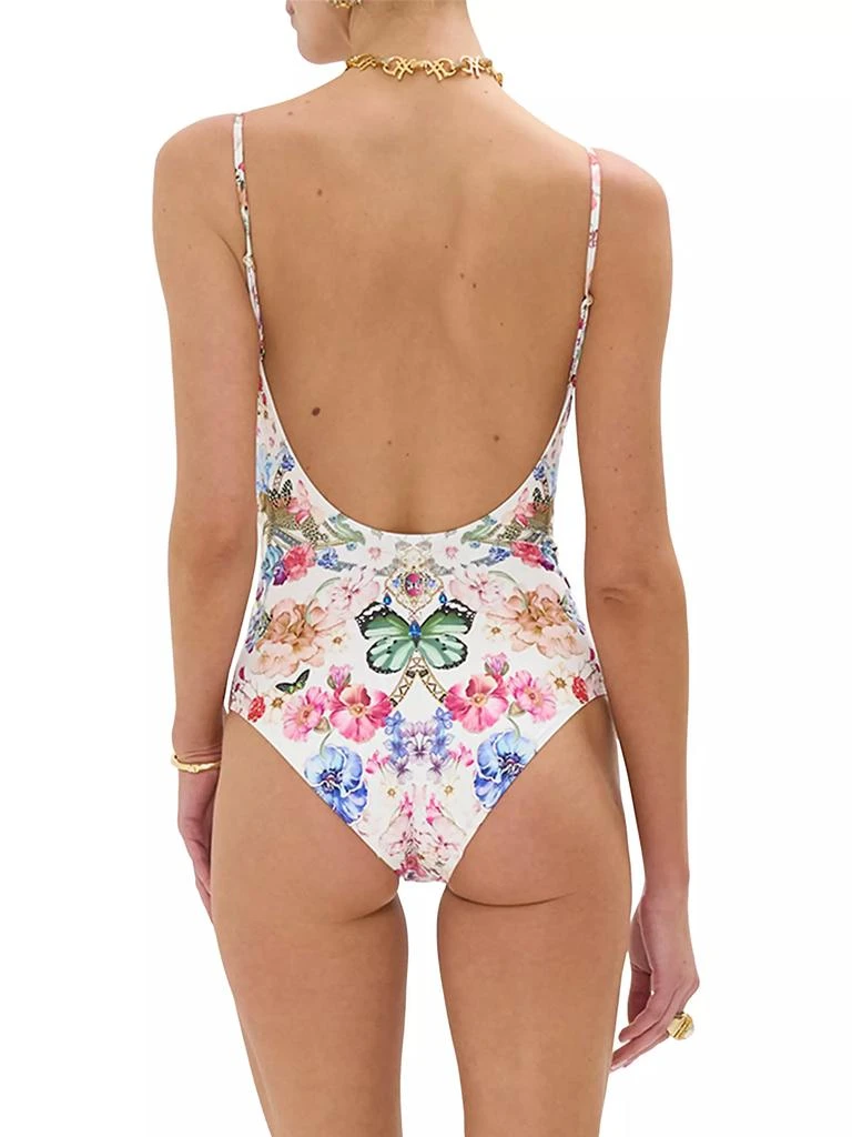 Camilla Wired V-Neck One-Piece Swimsuit 6