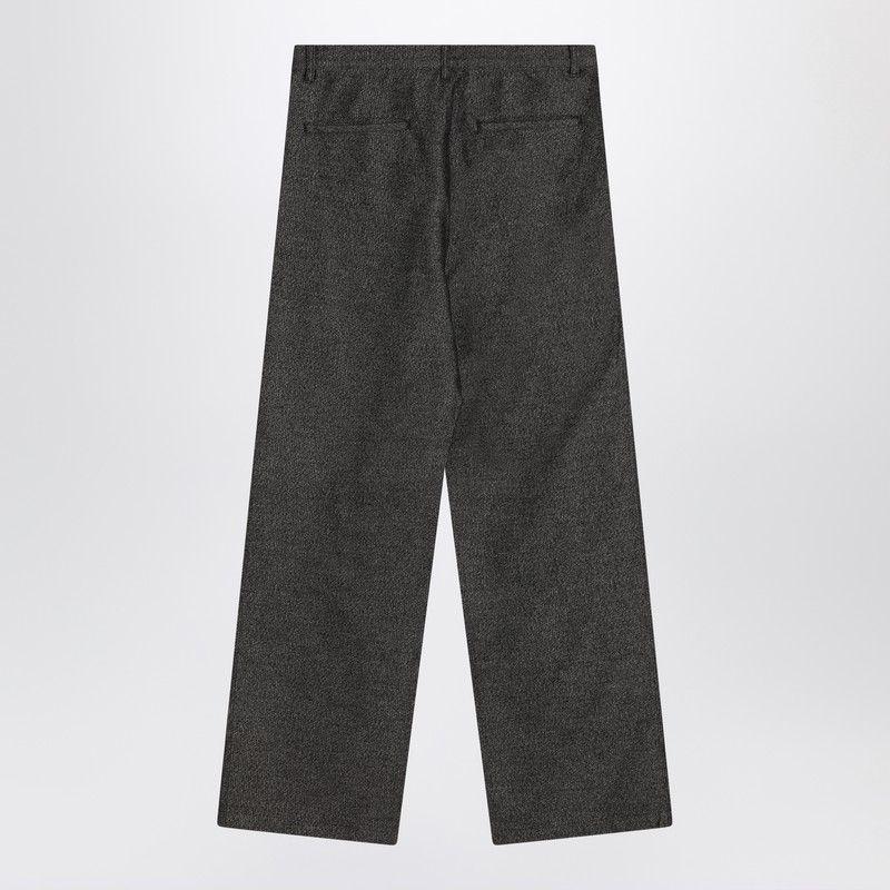 Brain Dead SALT AND PEPPER BLACK TROUSERS
