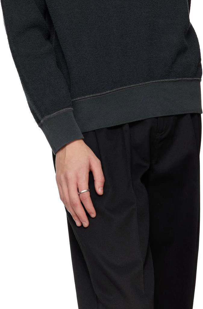 MAISON MARGIELA Silver Logo Ring 2