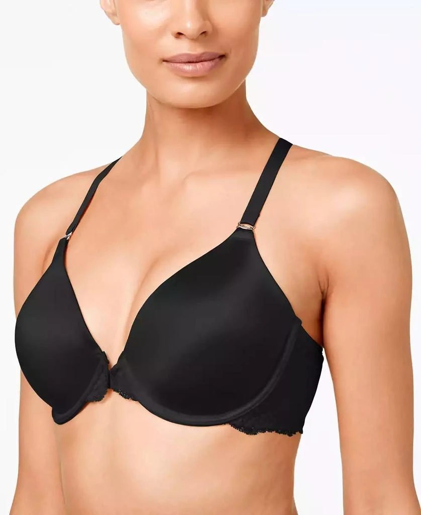 Maidenform One Fab Fit Lace T-Back Shaping Underwire Front Close Bra 7112 1