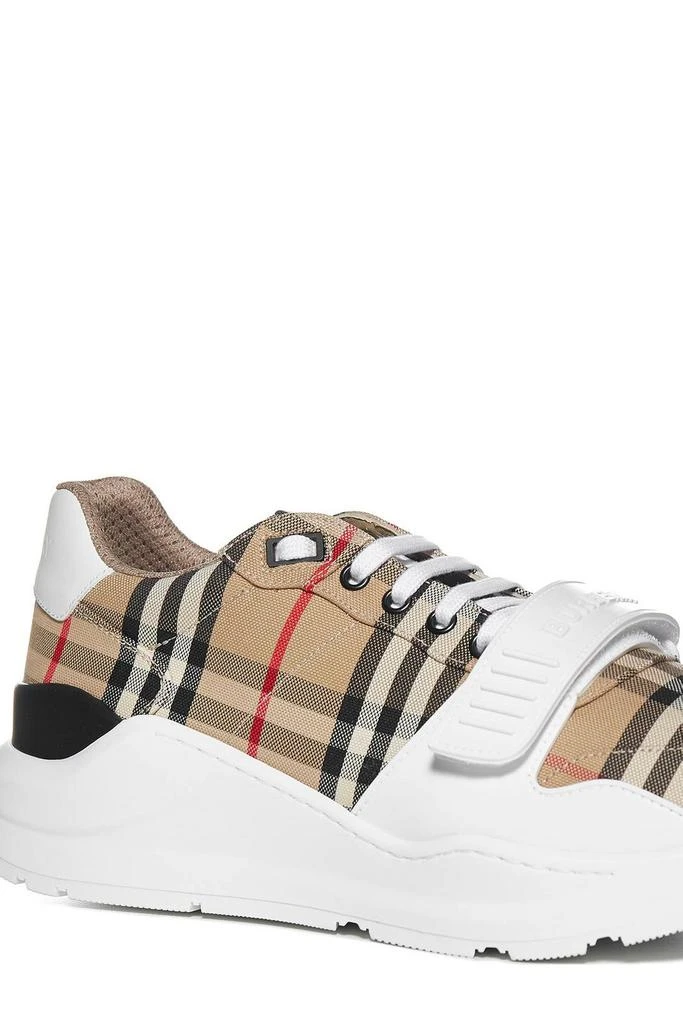 Burberry Burberry Checked Lace-Up Sneakers 4