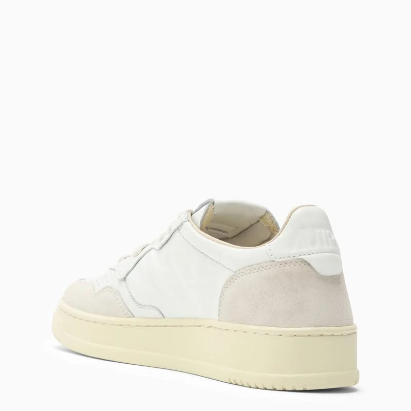 AUTRY Medalist trainer in white leather and suede 4