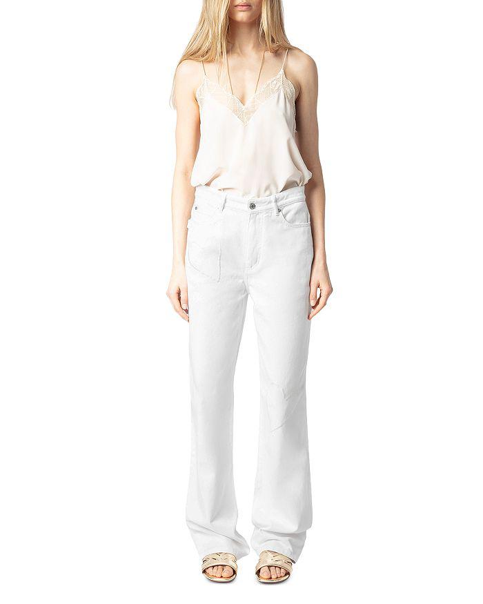 ZADIG & VOLTAIRE Elio Straight Jeans in Judo