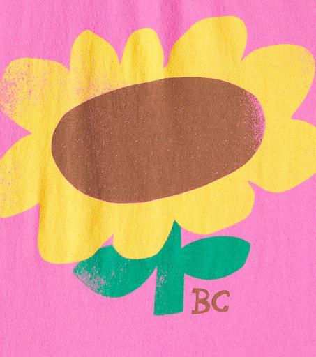 BOBO CHOSES Sunflower cotton jersey T-shirt