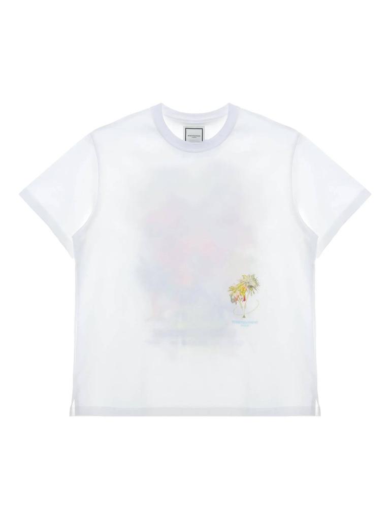 Wooyoungmi Wooyoungmi Graphic Crew Neck T-Shirt