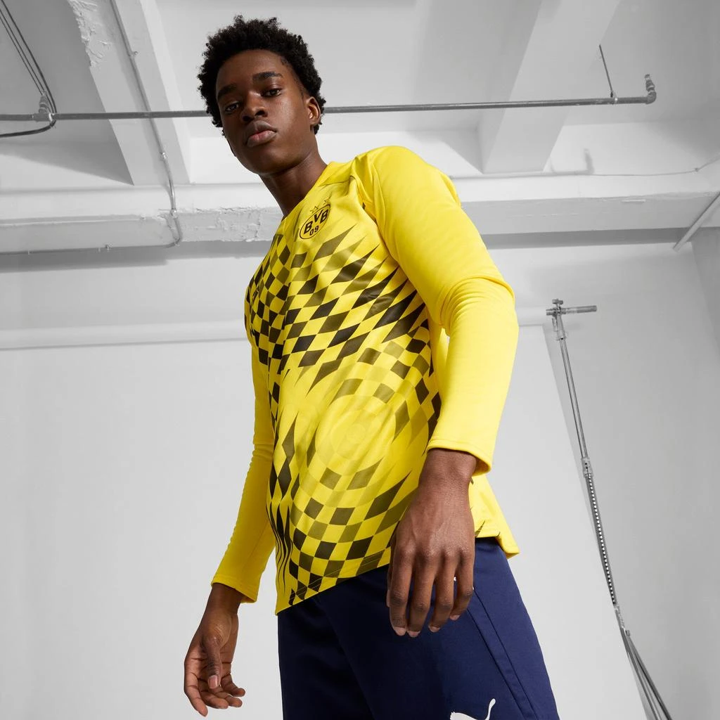 Puma PUMA Men's Borussia Dortmund Pre-Match Sweatshirt 3