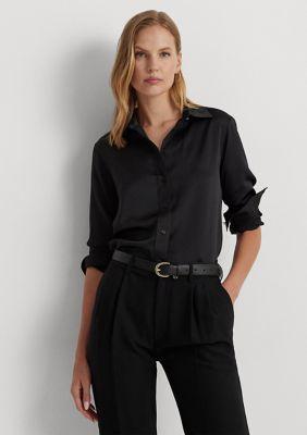 Ralph Lauren Ralph Lauren Satin Charmeuse Shirt