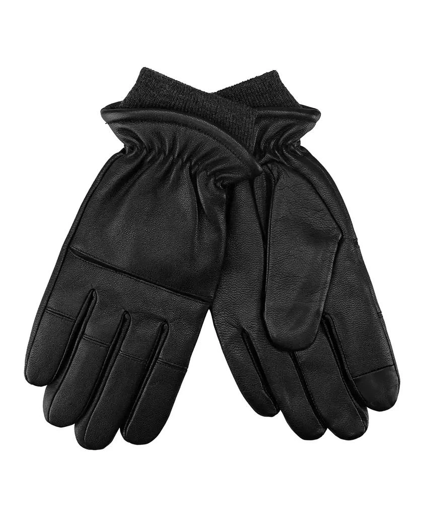 Kenneth Cole Men's Touchscreen Stretch Knuckles Gloves 1