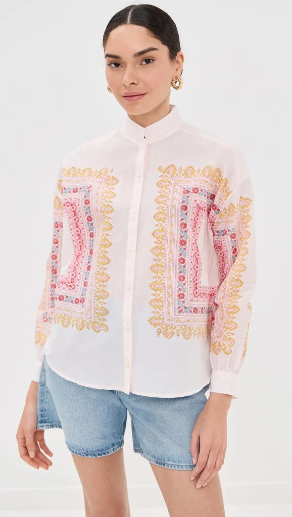 Alix of Bohemia Kiki Blush Tile Shirt 6