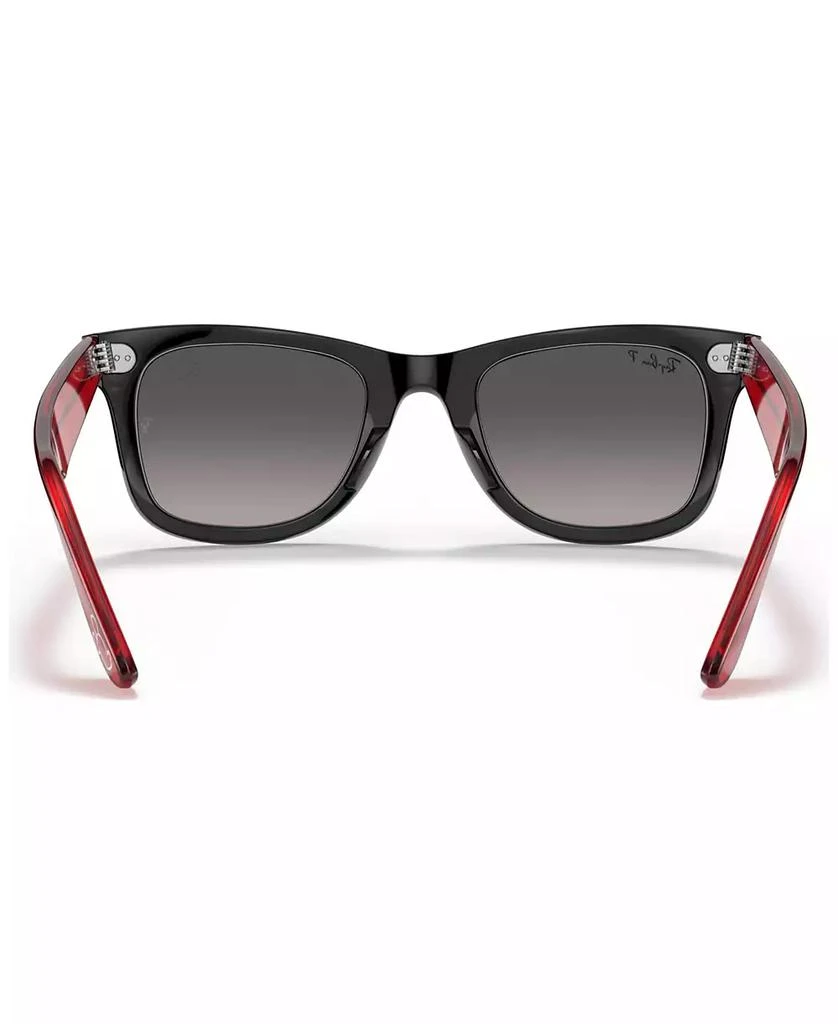 Ray-Ban Disney Unisex Polarized Sunglasses, RB2140 Wayfarer Mickey J22 50 4