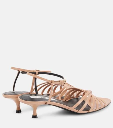 Victoria Beckham 50 leather sandals 2