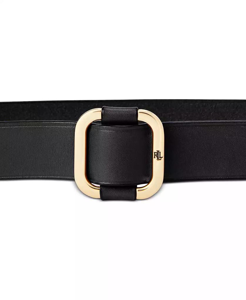 Ralph Lauren Women's Leather Slide-Buckle Belt